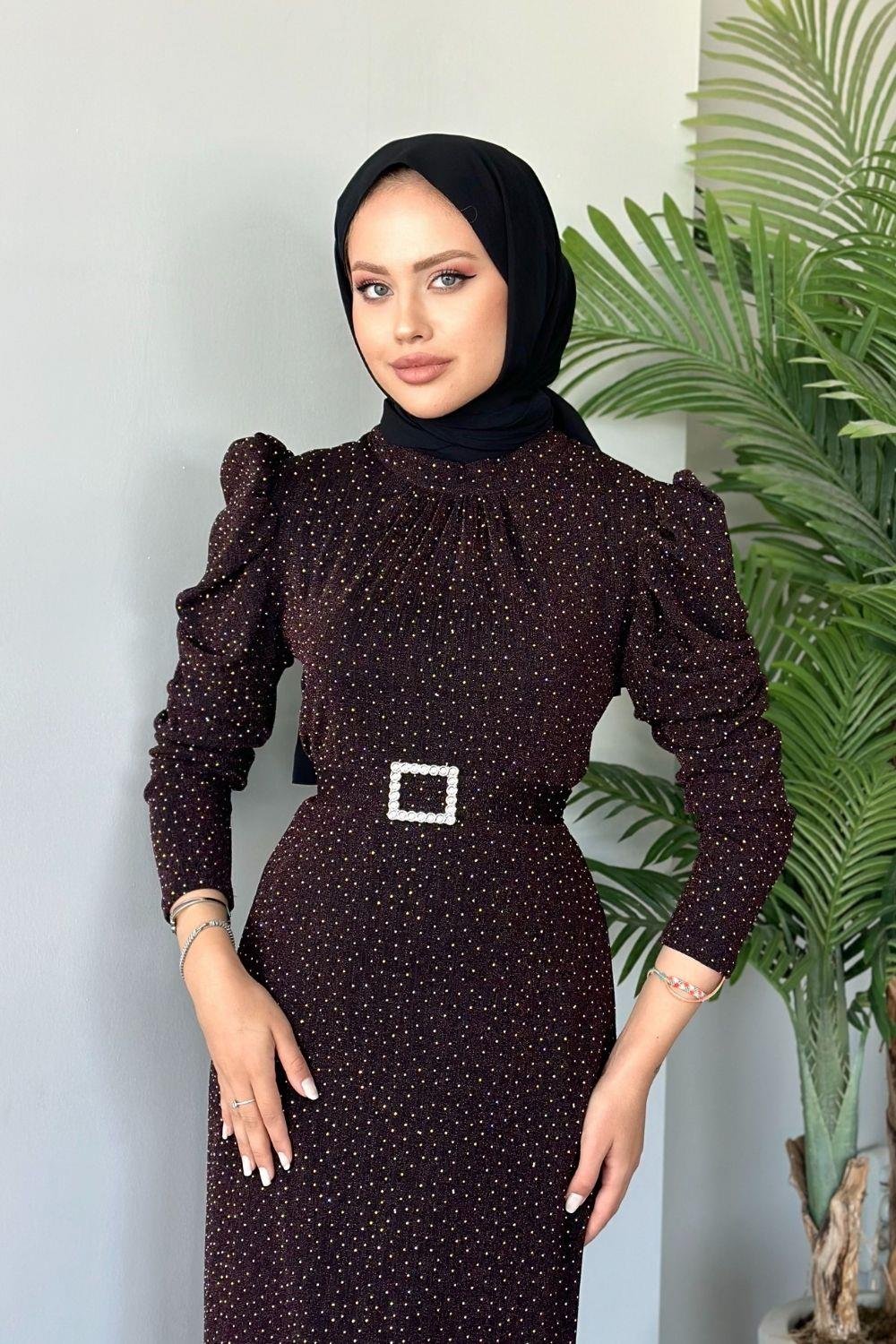 Selen Abiye Bordo 9559 