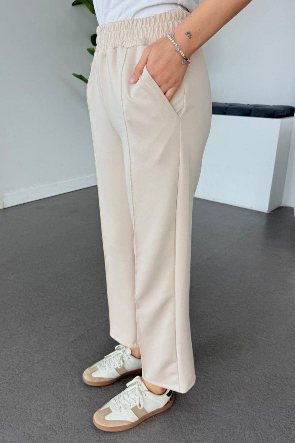 Çımalı Scuba Kapri Pantolon Bej 9652 