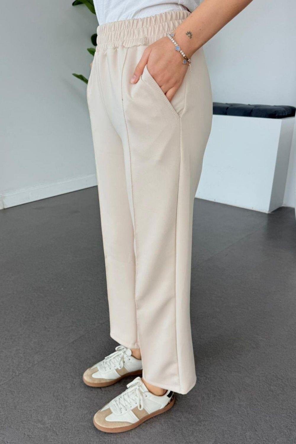 Çımalı Scuba Kapri Pantolon Bej 9652 