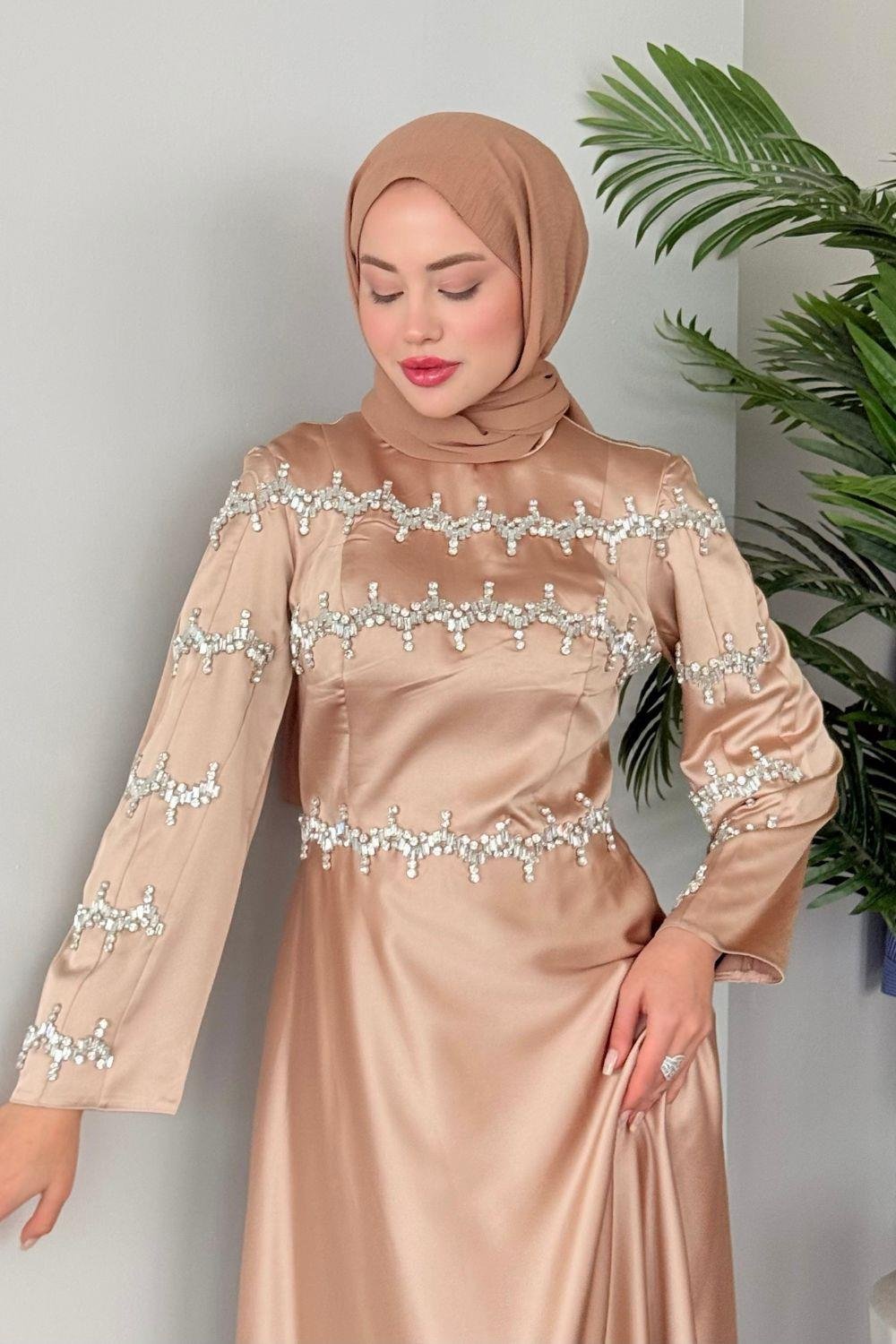 Yolansa Abiye Bej 9666 