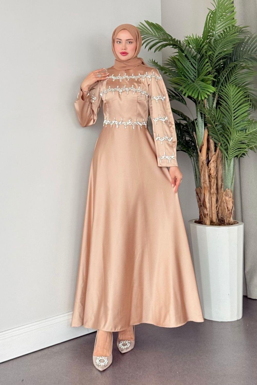 Yolansa Abiye Bej 9666 