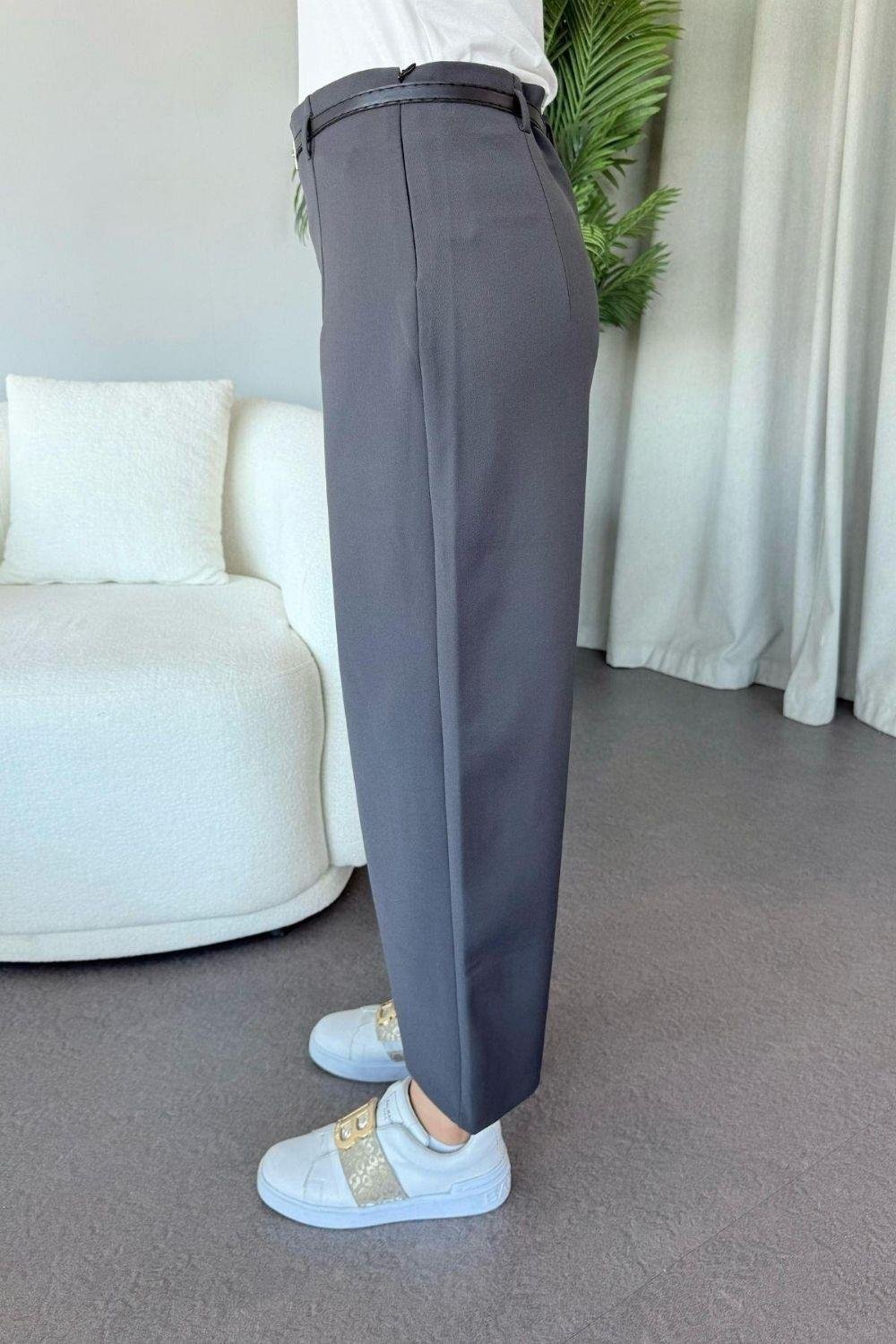 Zra Kapri Pantolon Gri 9777 