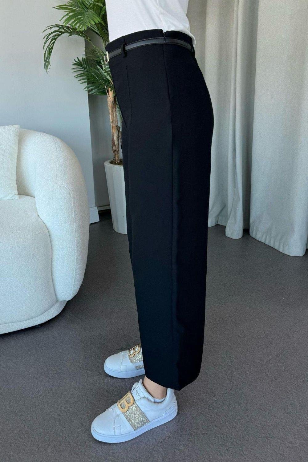 Zra Kapri Pantolon Siyah 9777 