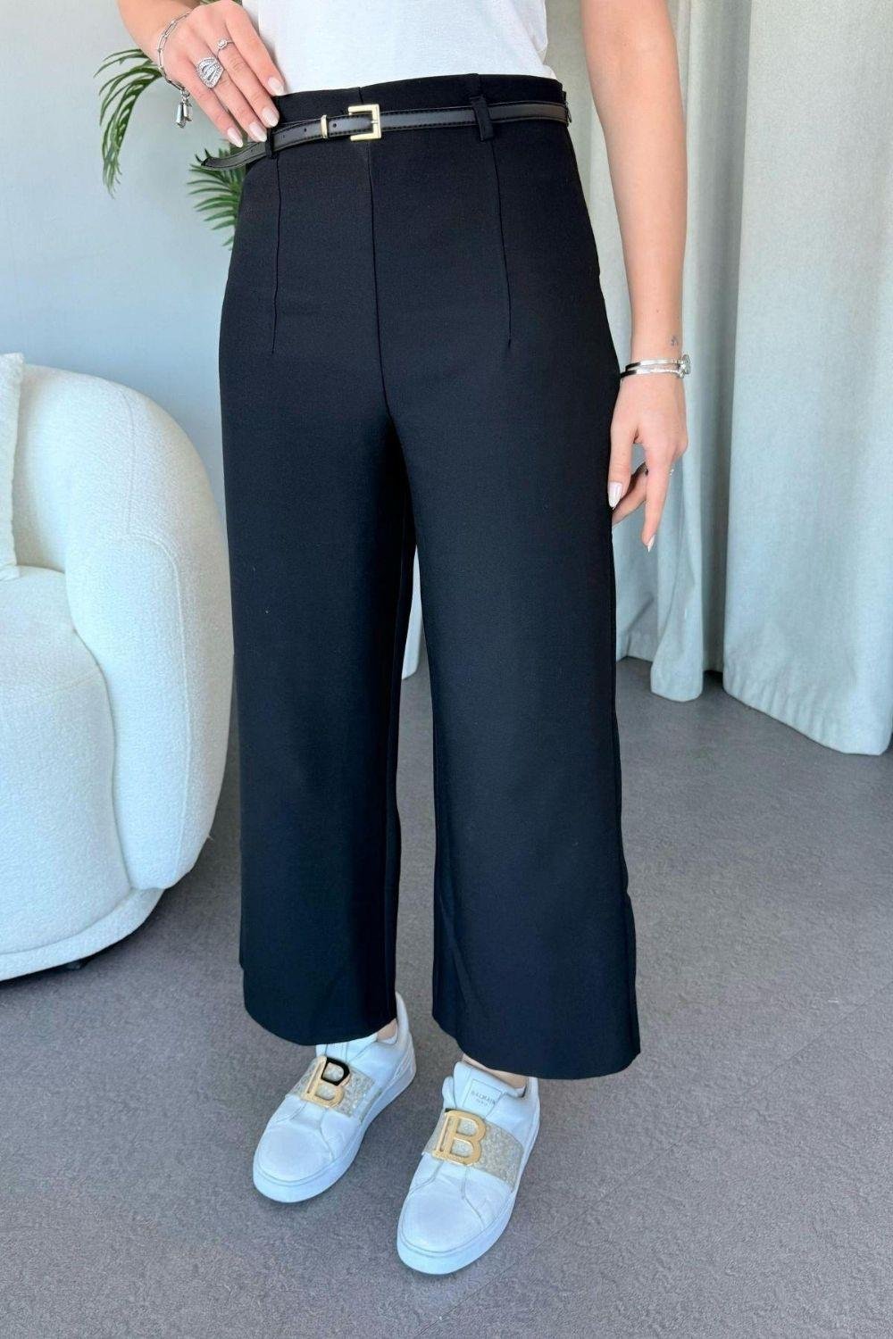 Zra Kapri Pantolon Siyah 9777 