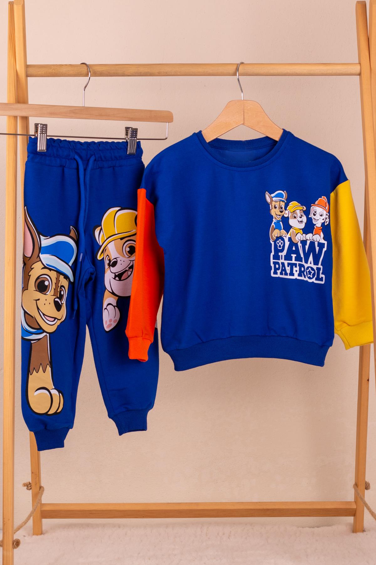 Paw Patrol Baskılı Mevsimlik TakımUzun TakımPaw Patrol Baskılı Mevsimlik Takım