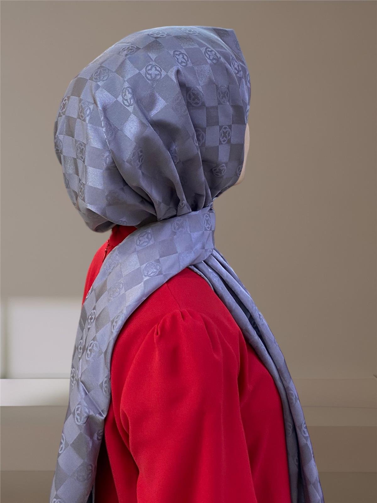 AKER MONOGRAM DAMA ŞAL