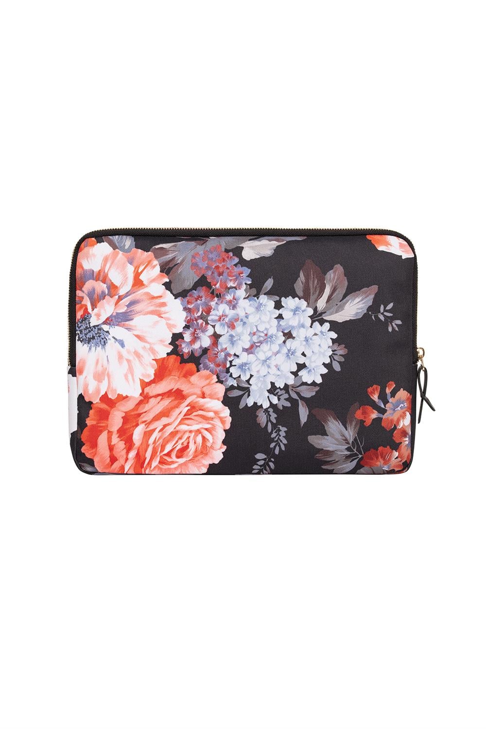Fudela 13-14 inch Black Roses Macbook- Laptop Bag