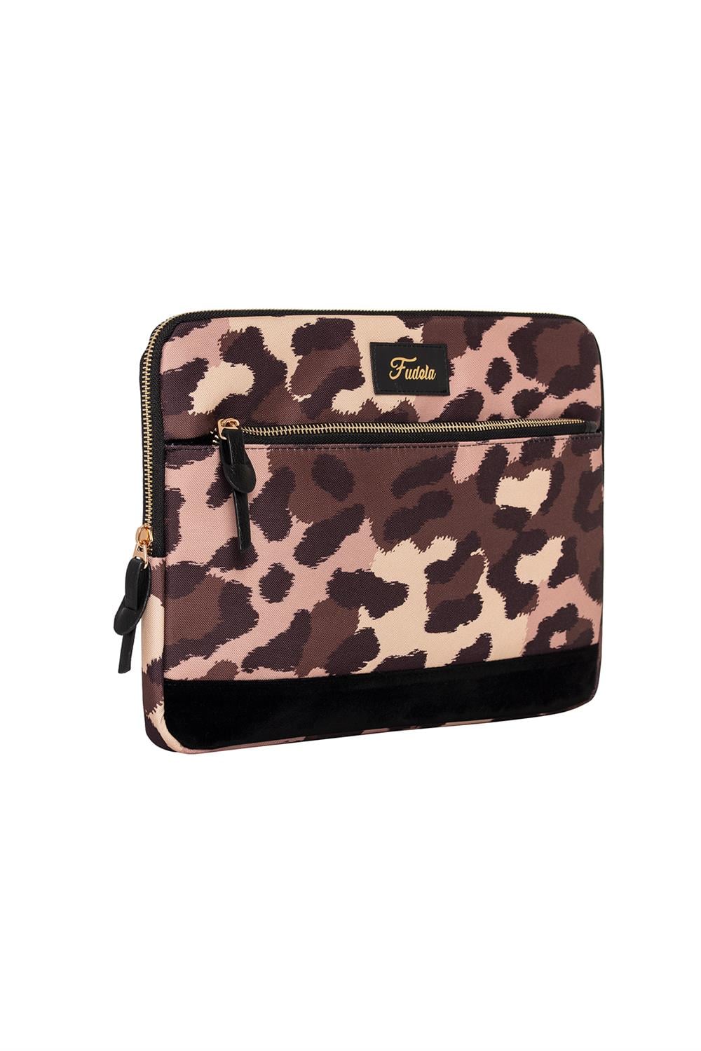 Fudela 15.6 inch Brown Dyes Macbook- Laptop Bag