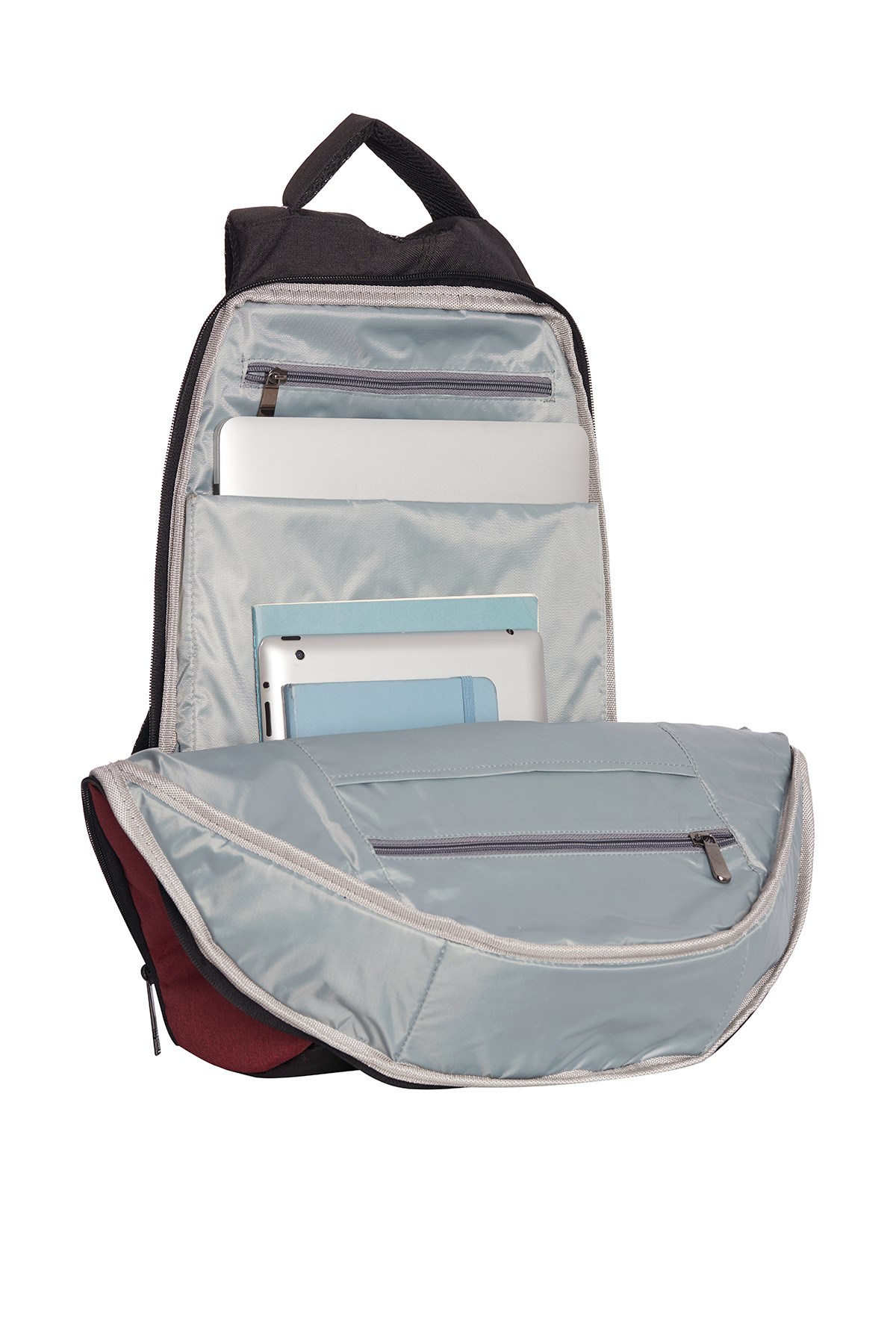 Manama Bordo Sırt Çantası