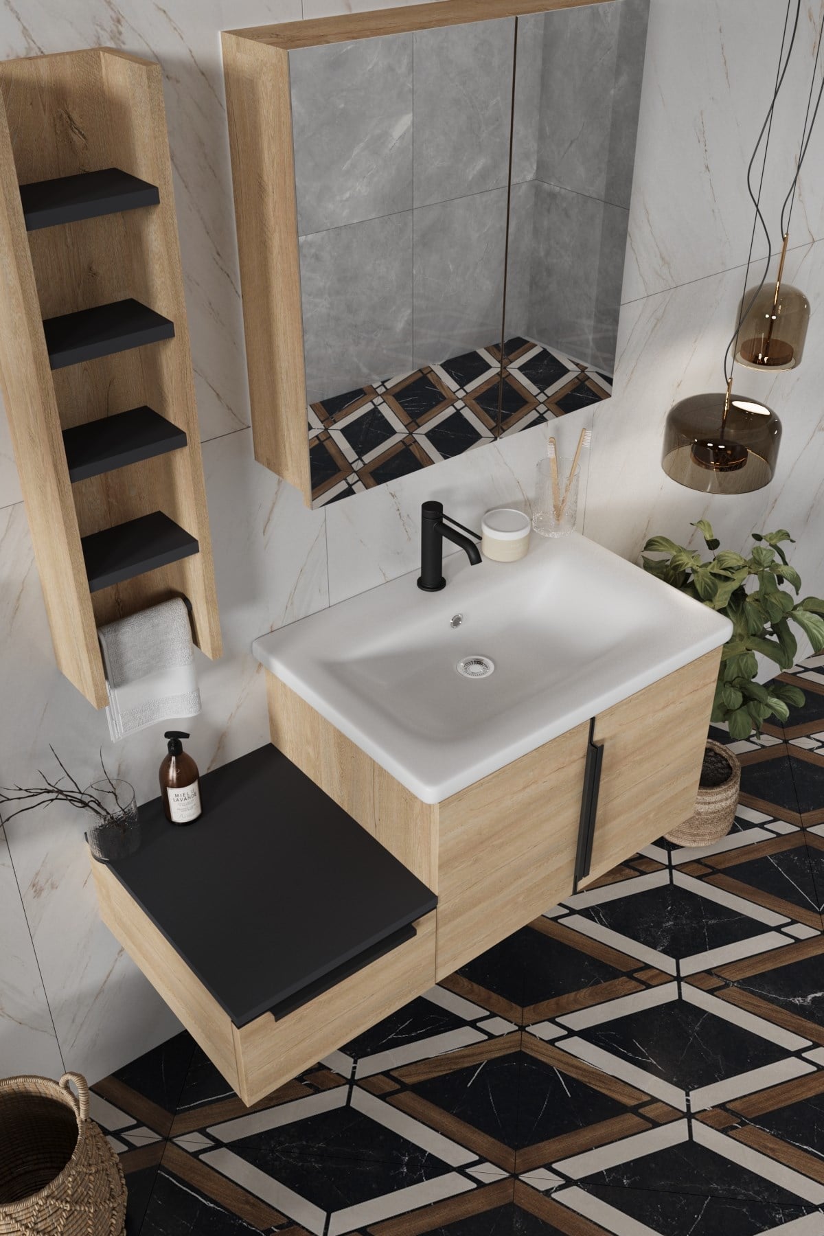 Balneom Banyo Zakkum 100 cm Banyo Dolabı ve Rafı_Balneom Banyo Zakkum 100 cm Banyo Dolabı ve Rafı | En Uygun Fiyatlarla Balneom.com Online Mağazasında | ZAKKUM 100 DEMONTE | Banyo Dolabında Kalitenin Adresi _BALNEOM_ZAKKUM 100 DEMONTE