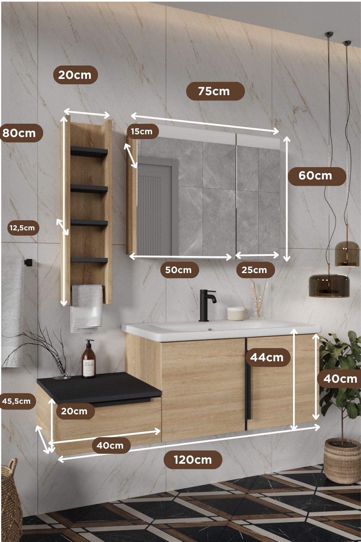 Balneom Banyo Zakkum 120cm Banyo Dolabı Aynalı Üst Dolap ve Rafı_Balneom Banyo Zakkum 120cm Banyo Dolabı Aynalı Üst Dolap ve Rafı | En Uygun Fiyatlarla Balneom.com Online Mağazasında | ZAKKUM 120  | Banyo Dolabında Kalitenin Adresi _BALNEOM_ZAKKUM 120 