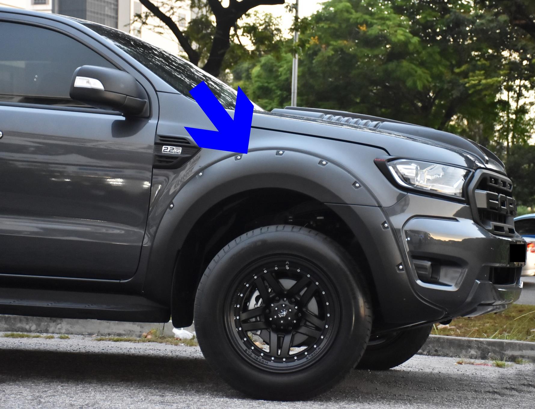 ÇAMURLUK KAŞ SETİ DODİK FORD RANGER T8 2018-2022