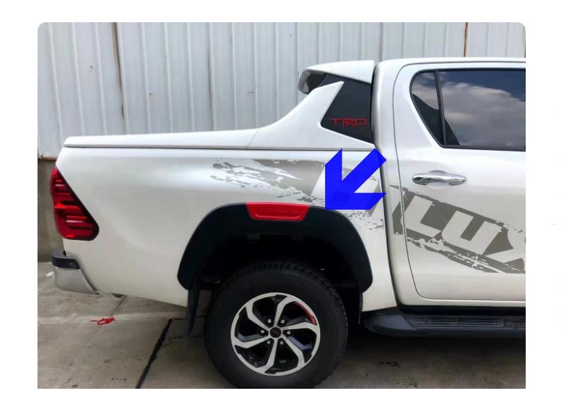 DODİK SETİ MITSUBISHI L200 2019 MODEL VE ÜZERİ ABS PLASTİK