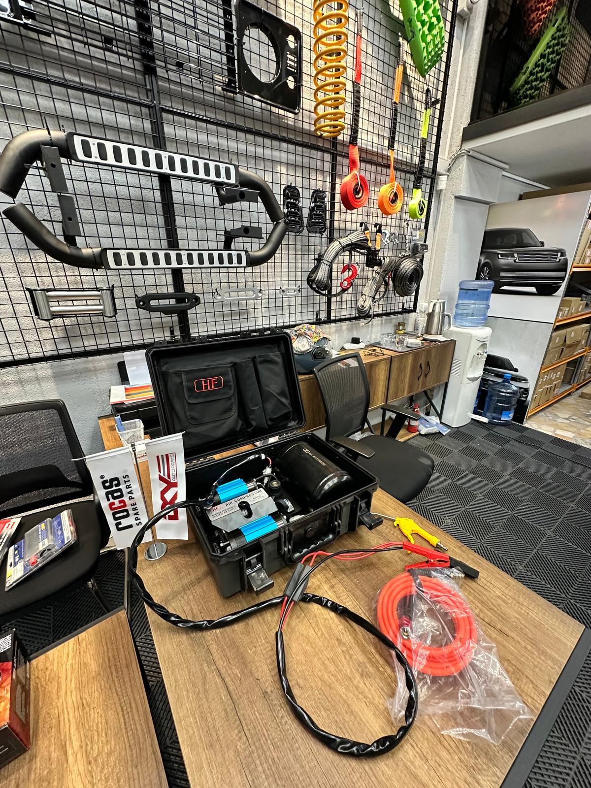 İKİZ KOMPRESÖRLÜ TAŞINABİLİR HAVA KAYNAĞI CKMTP12V