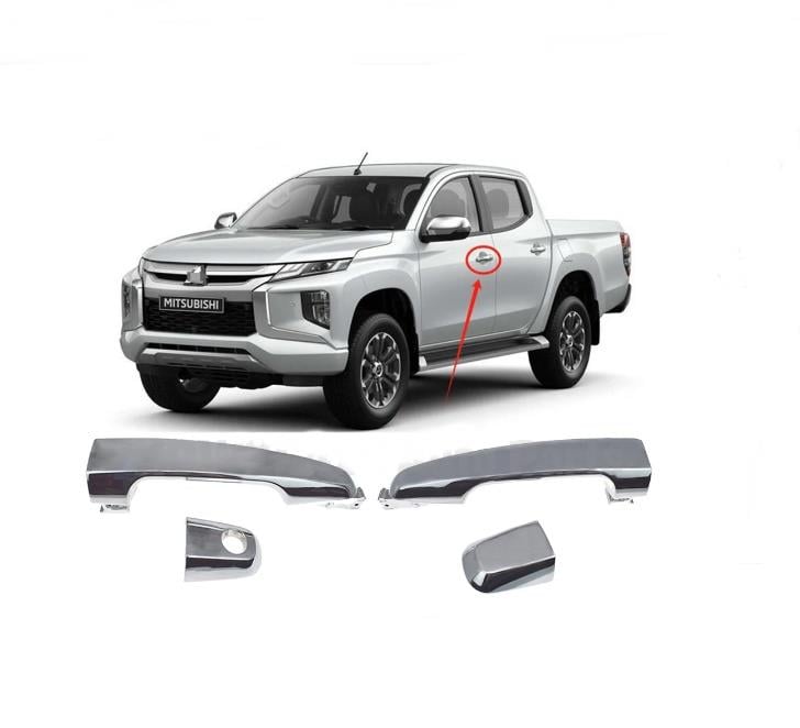 KAPI KOL KAPLAMASI KROM RENK MITSUBISHI L200 2015-2018