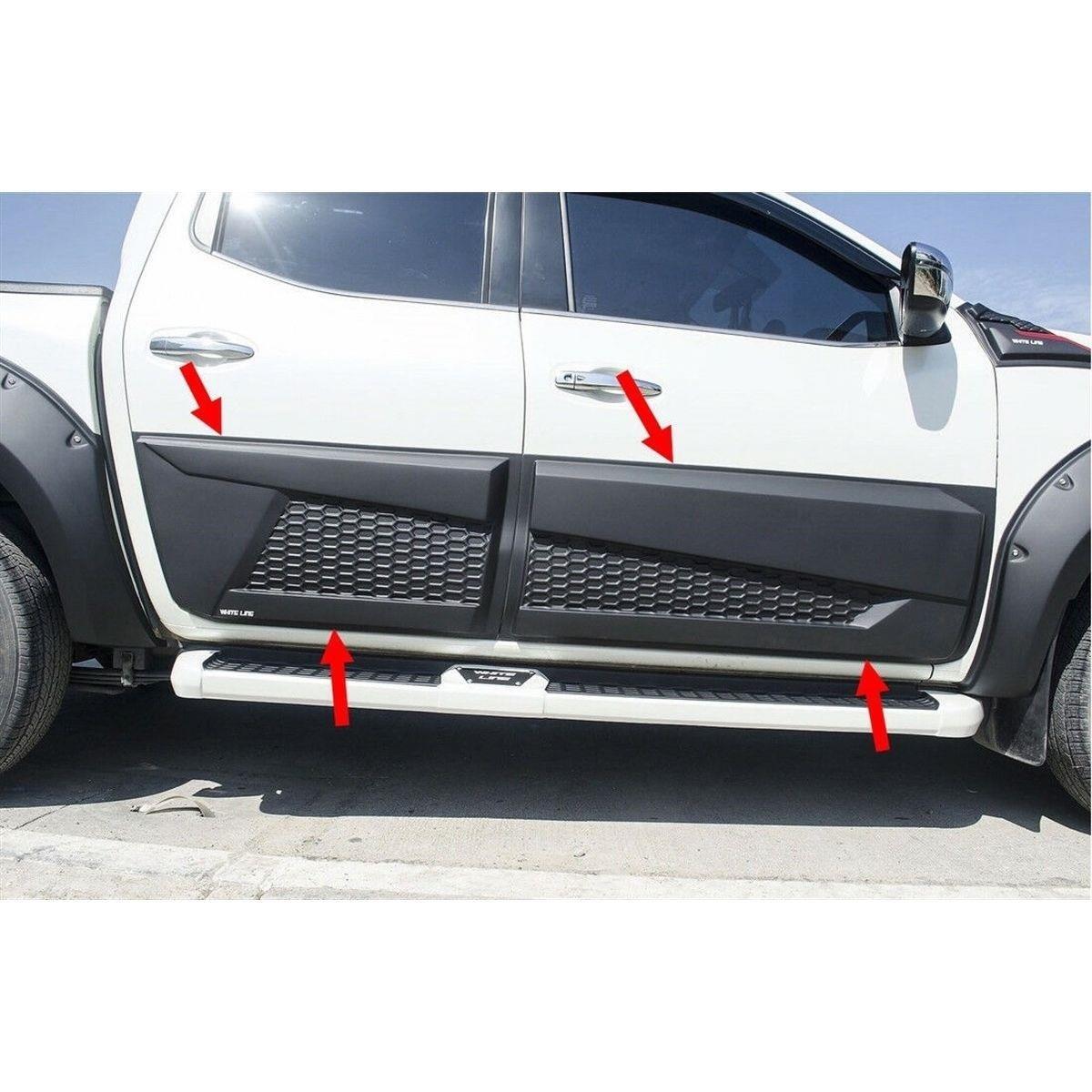 KAPI ÜSTÜ KAPLAMA SETİ SİYAH NISSAN NAVARA NP300 2016VE SONRASI