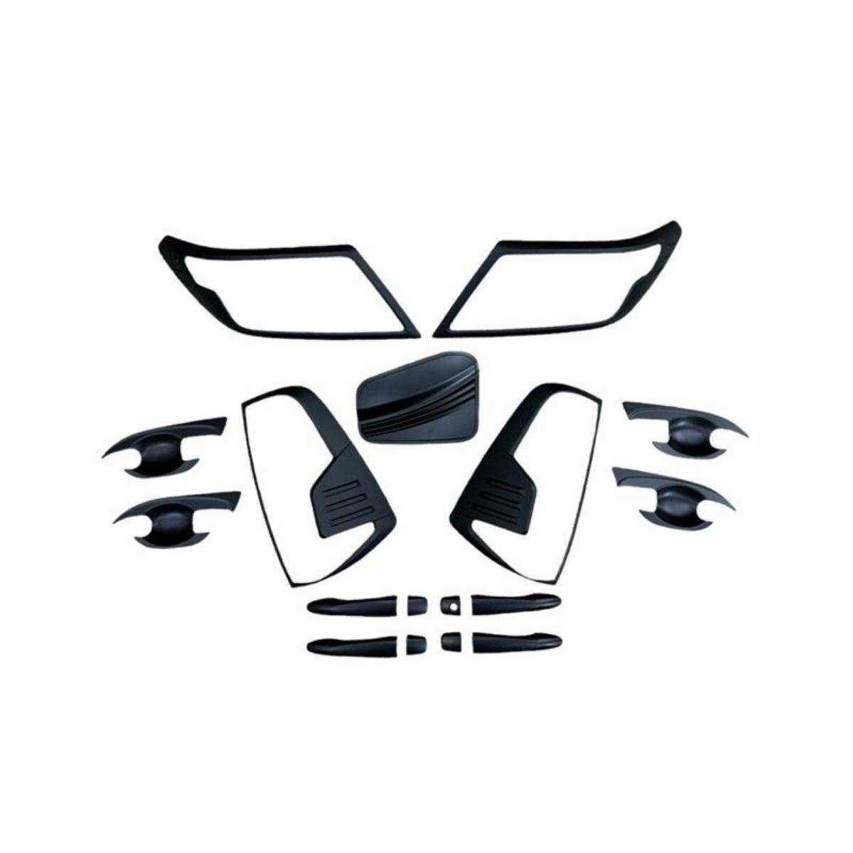 KAPLAMA SETİ FULL KIT SİYAH RENK NISSAN NAVARA 2021 VE SONRASI