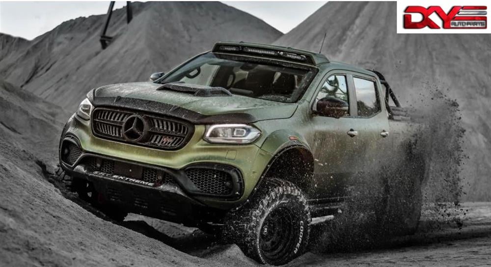 KAPUT RÜZGARLIĞI (SİYAH) MERCEDES X CLASS