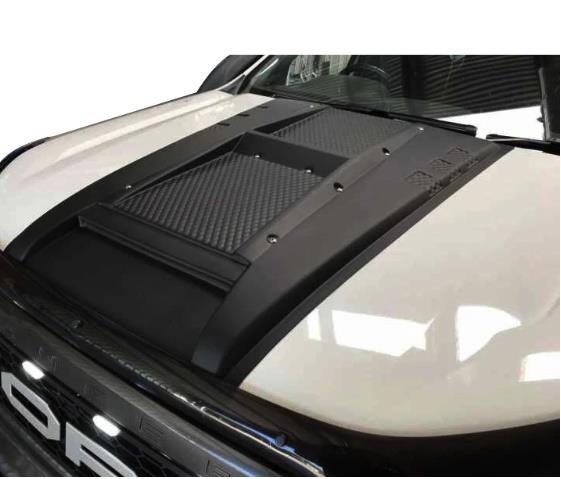 KAPUT ŞİŞİRME DELİKLİ SİYAH FORD RANGER T7 