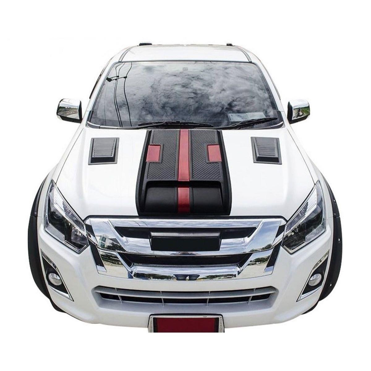 KAPUT ŞİŞİRME SCOOP SİYAH ISUZU D-MAX 2017 VE SONRASI