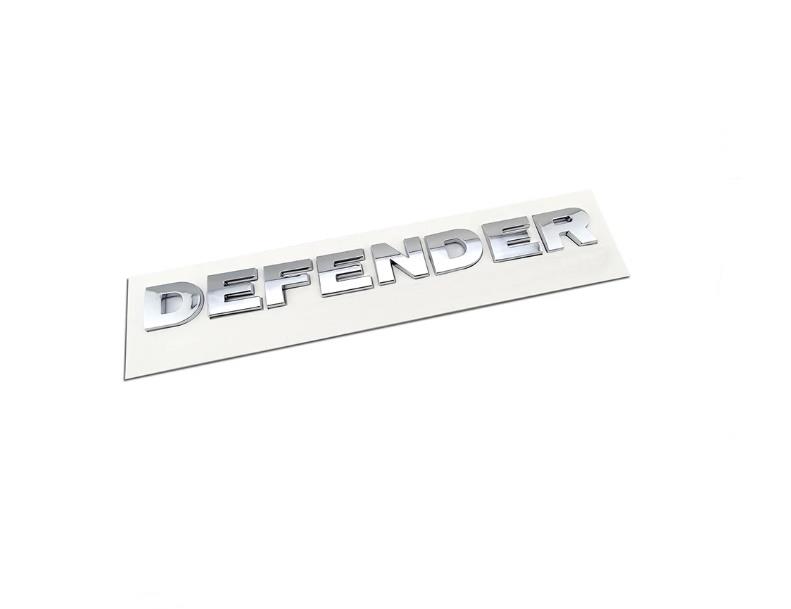 LAND ROVER DEFENDER ÖN KAPUT YAZISI GRİ