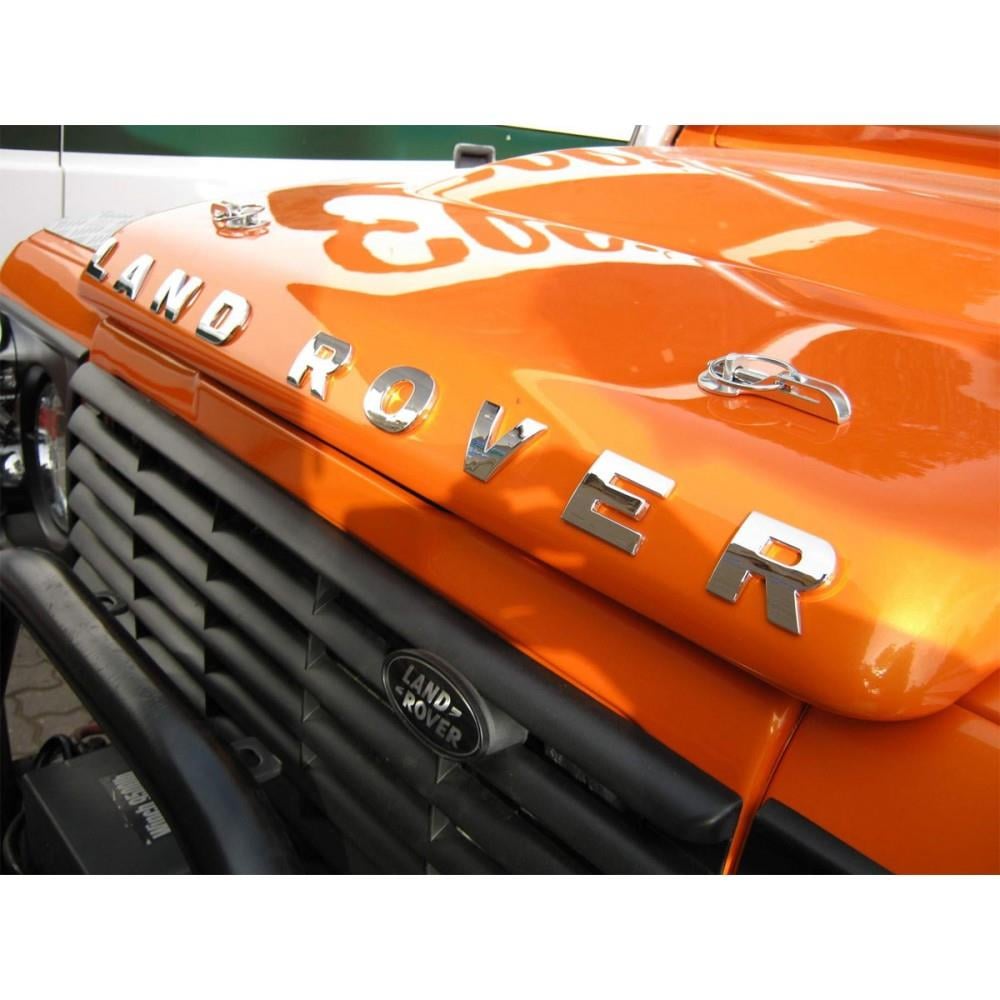 LAND ROVER DISCOVERY 3 - 4 ÖN KAPUT YAZISI KROM