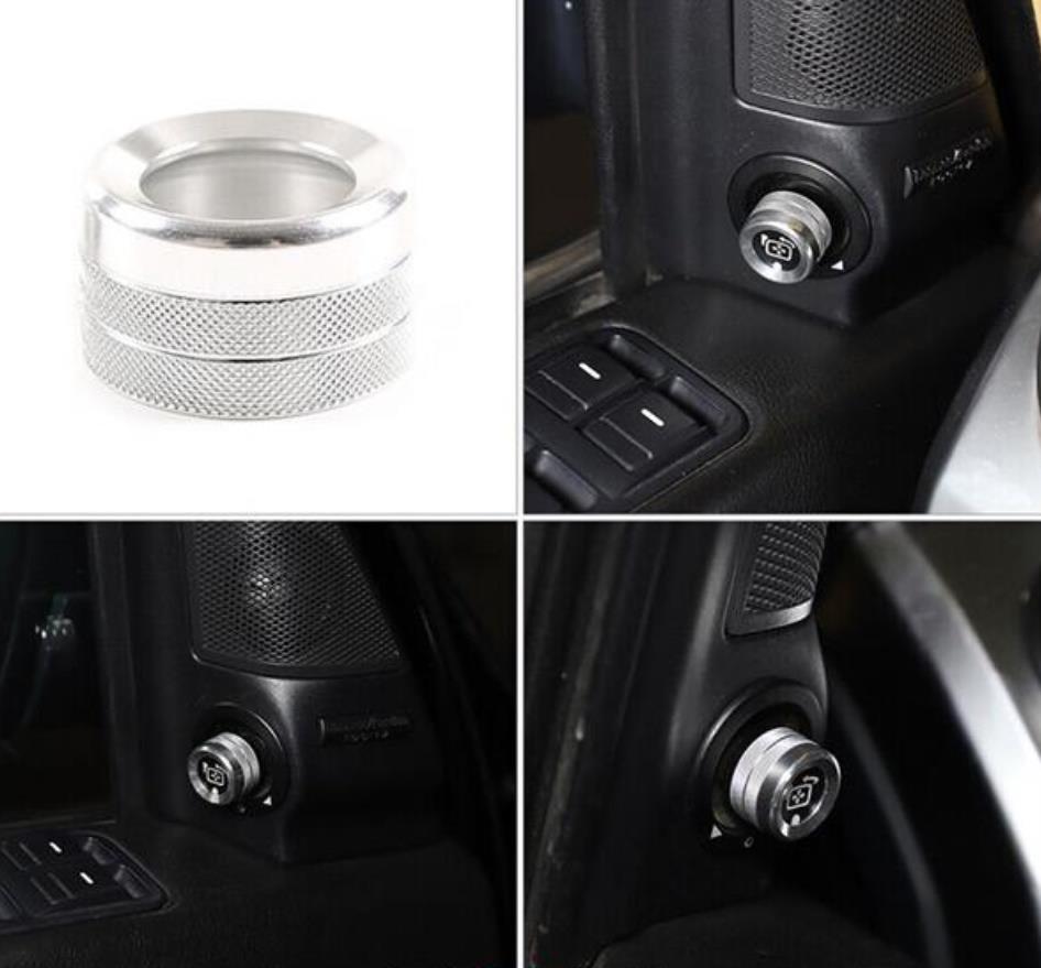 LAND ROVER DISCOVERY 3 AYNA AYARLAMA DÜĞMESİ KAPLAMASI GRİ