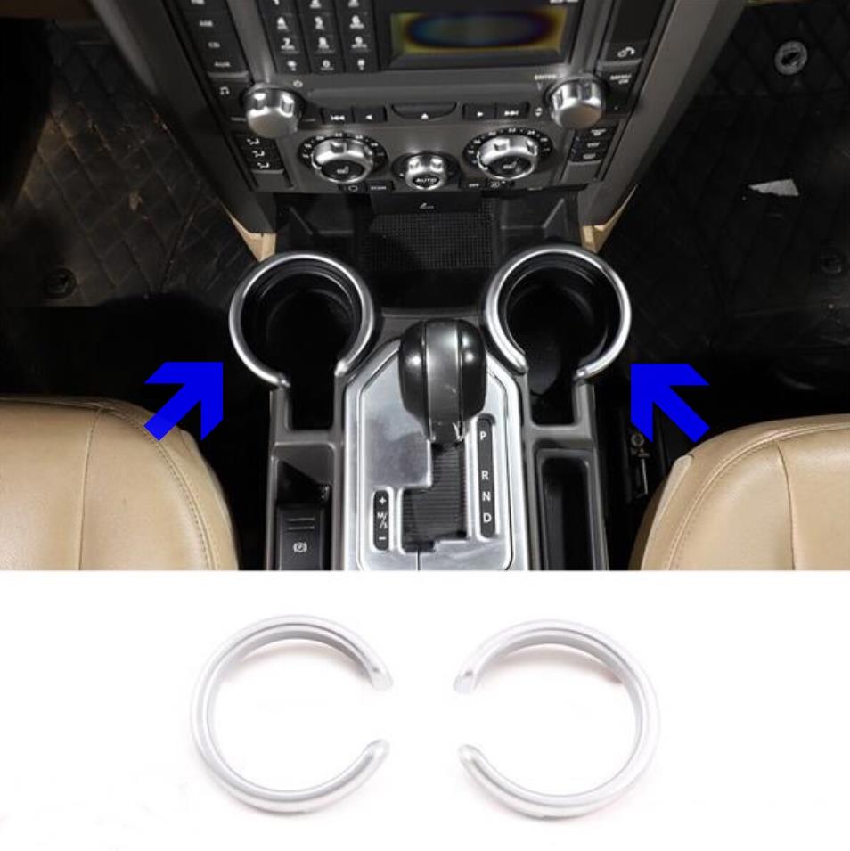 LAND ROVER DISCOVERY 3 ORTA KONSOL BARDAKLIK KAPAK TAKIMI GRİ