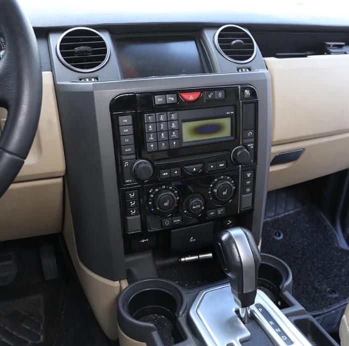 LAND ROVER DISCOVERY 3 ORTA KONSOL KAPLAMA SETİ SİYAH