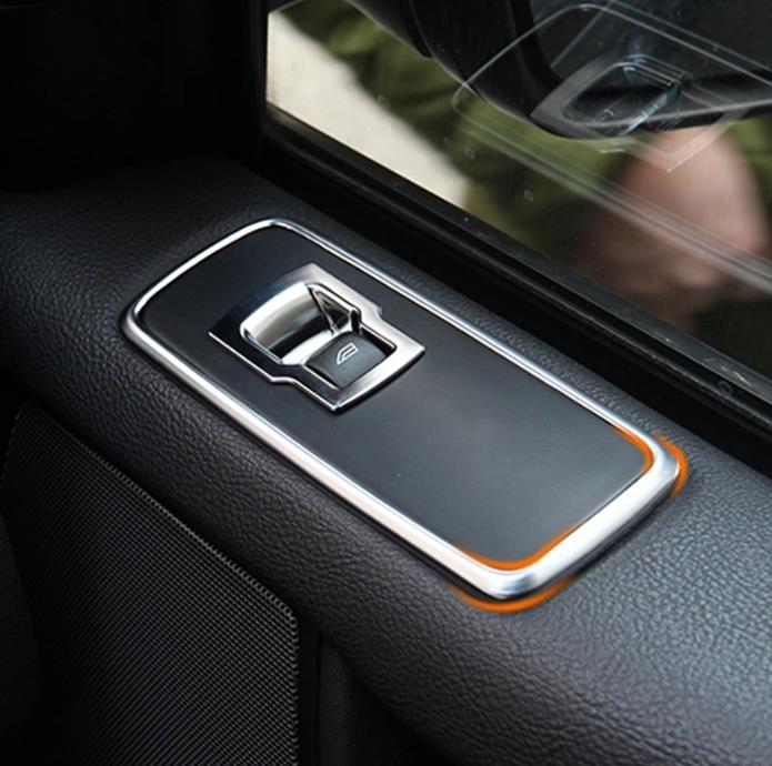 LAND ROVER DISCOVERY 4 CAM AÇMA ANAHTAR ÇERÇEVE KAPLAMA SETİ GRİ