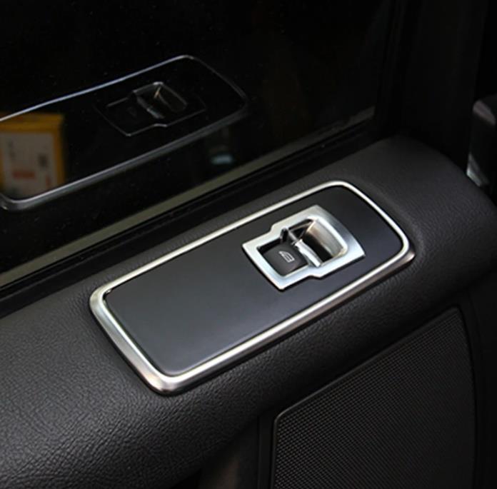 LAND ROVER DISCOVERY 4 CAM AÇMA ANAHTAR ÇERÇEVE KAPLAMA SETİ GRİ