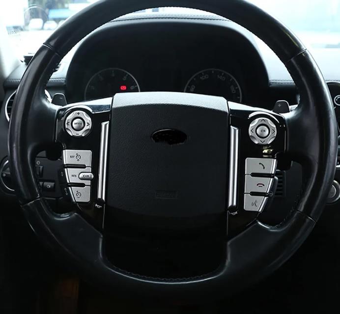 LAND ROVER DISCOVERY 4 DİREKSİYON TUŞ TAKIMI KAPLAMA SETİ GRİ