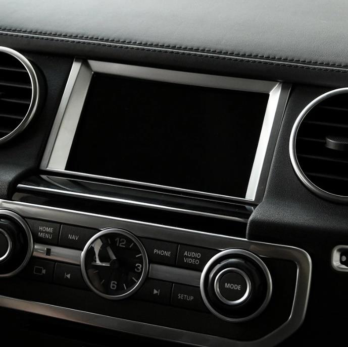 LAND ROVER DISCOVERY 4 EKRAN ÇERÇEVE KAPLAMASI GRİ