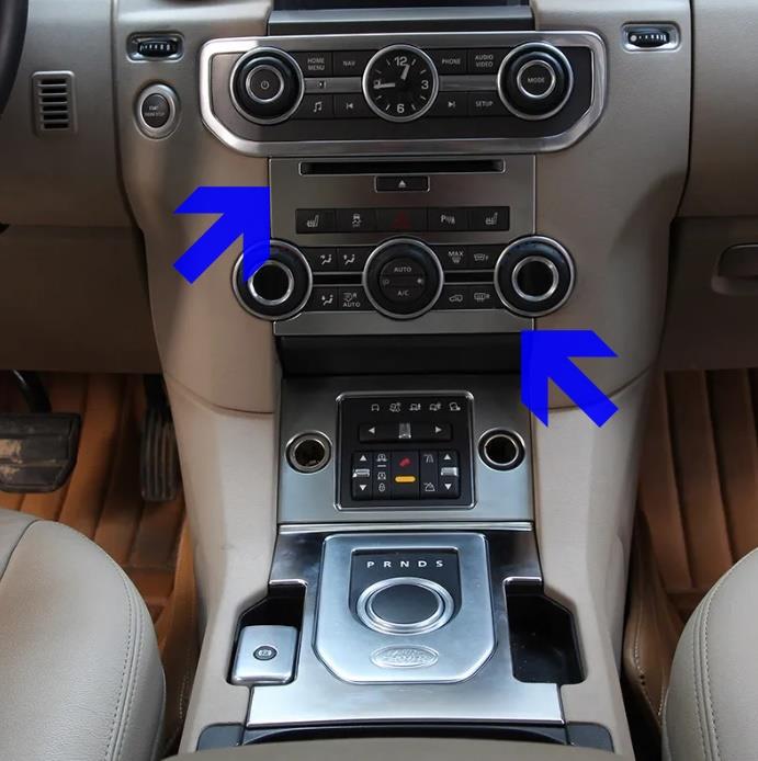 LAND ROVER DISCOVERY 4 ORTA KONSOL KAPLAMASI GRİ