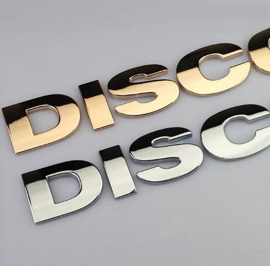 LAND ROVER DISCOVERY SPORT ÖN YAZI PARLAK GOLD