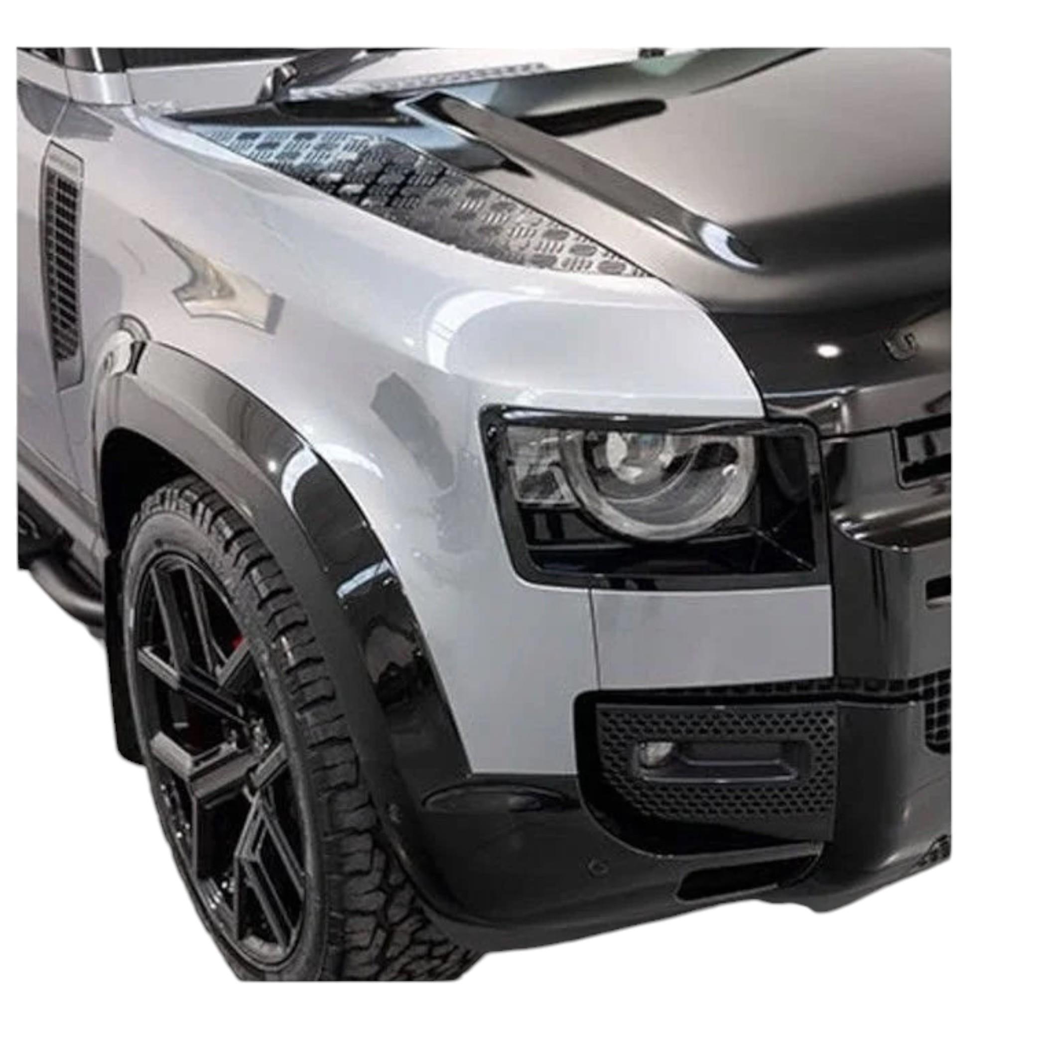 NEW DEFENDER 90 DODİK SETİ PARLAK SİYAH KALIN VPLEP0381