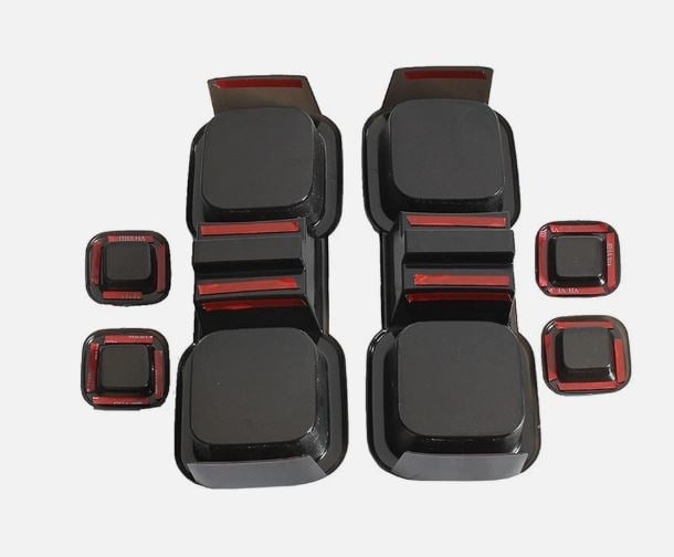 NEW DEFENDER ARKA STOP KORUMA KAPAĞI SMOKE SİYAH SET (2020-2026) Defender 90 / 110 / 130