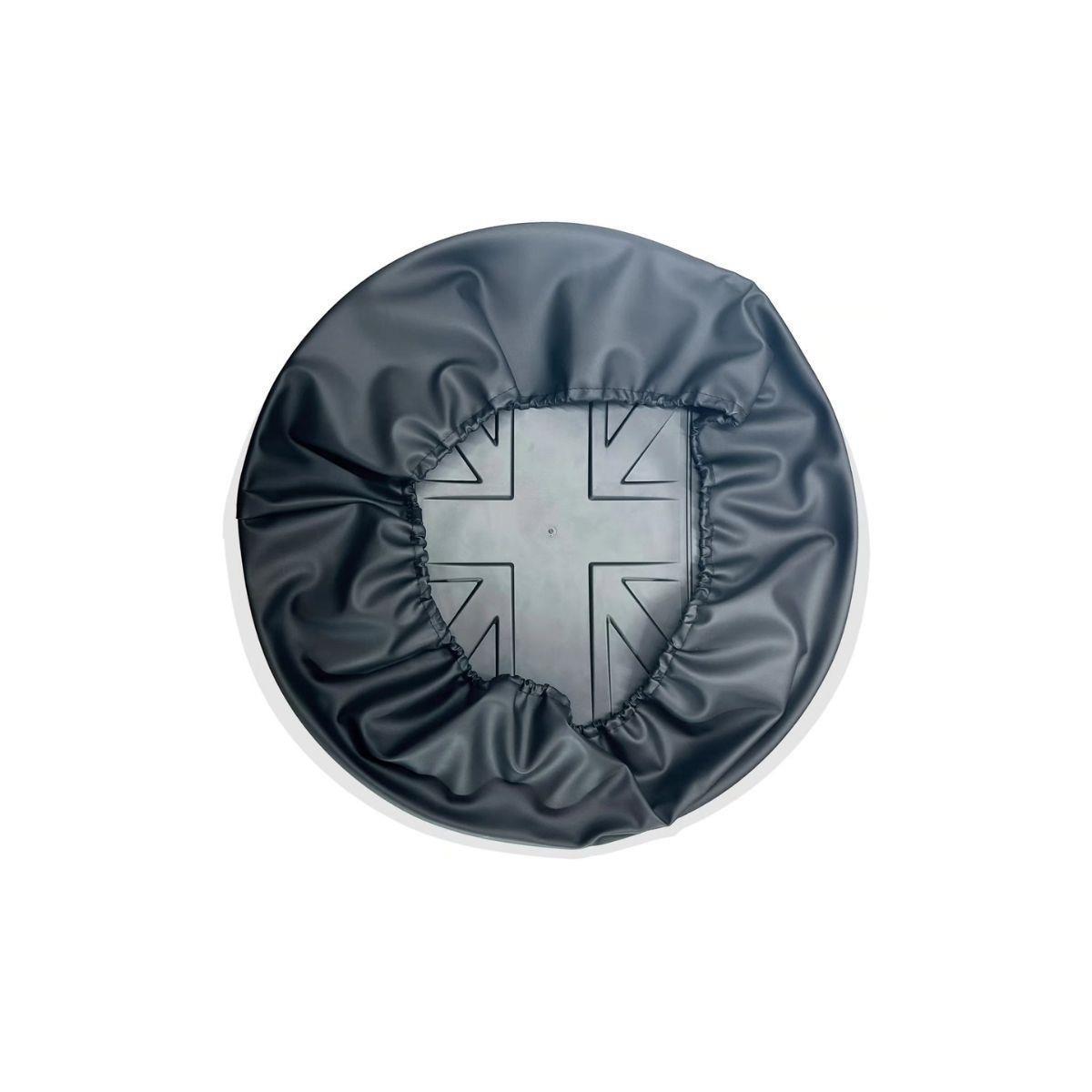 NEW DEFENDER STEPNE KILIFI BAYRAK DESENLİ SİYAH PARLAK VPLEW0143