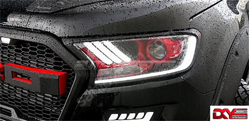 ÖN FAR SAĞ (KIRMIZI) MUSTANG TİP FORD RANGER 2016>