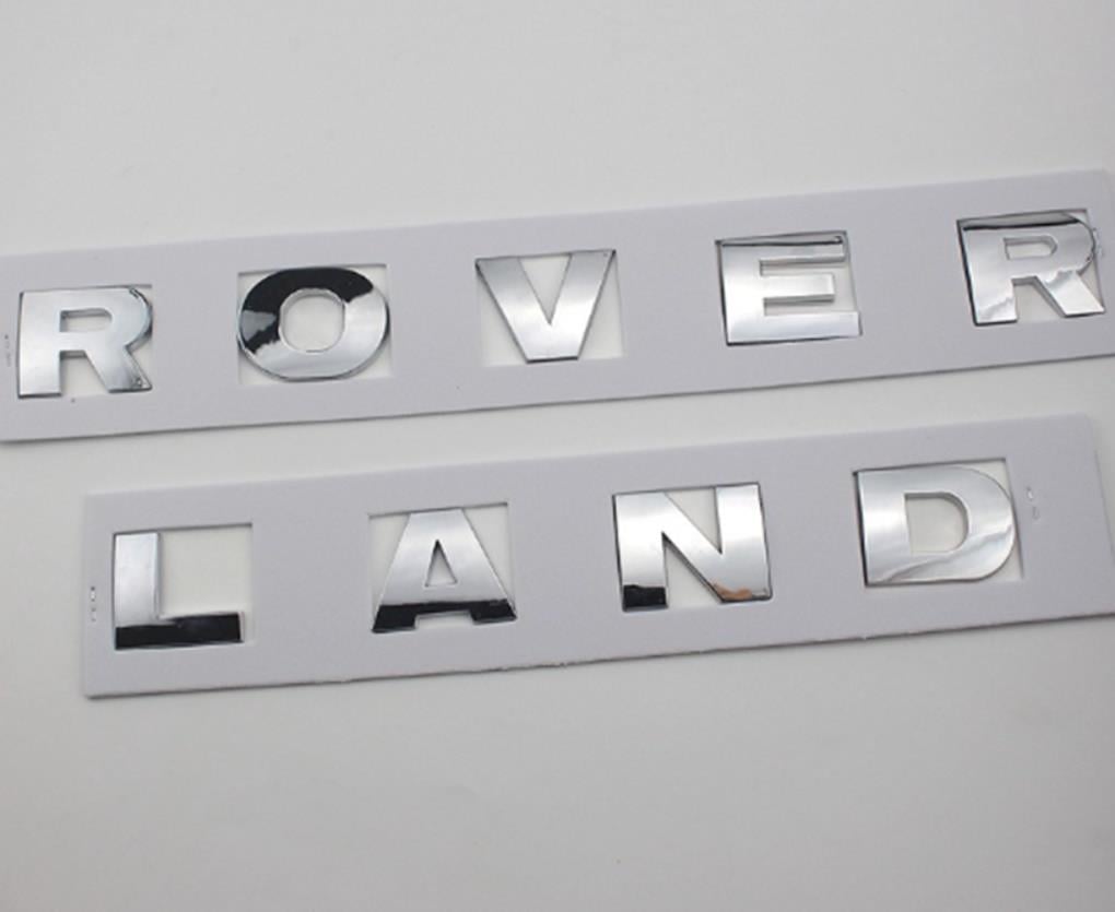 ÖN KAPUT ÜSTÜ YAZI LAND ROVER AÇIK GRİ DISCOVERY 3-4