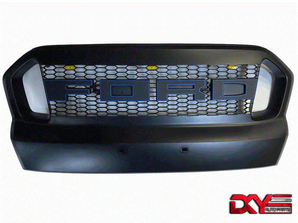 ÖN PANJUR LEDLİ (SİYAH MAVİ) FORD RANGER T7 WİLDTRAK
