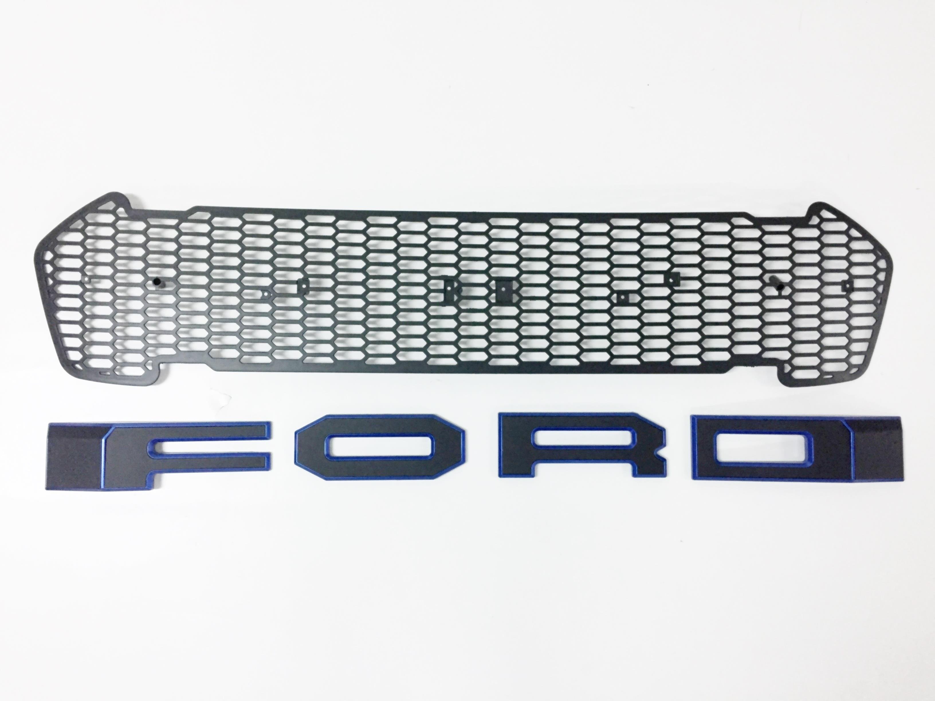 ÖN PANJUR SİYAH MAVİ FORD RANGER T7 