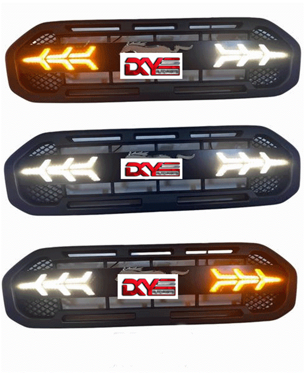 ÖN PANJUR (XLT MODEL)(SİYAH - LEDLİ)FORD RANGER T8