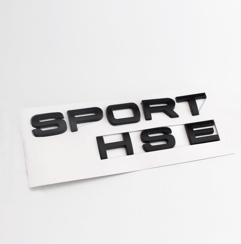 RANGE ROVER ARKA MAT SİYAH SPORT HSE YAZI