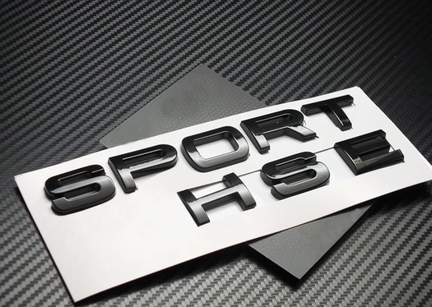 RANGE ROVER ARKA PARLAK SİYAH SPORT HSE YAZI