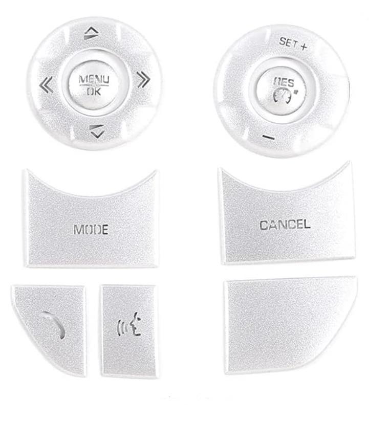 RANGE ROVER VOGUE DİREKSİYON TUŞ KAPLAMA SETİ GRİ - ISITMASIZ