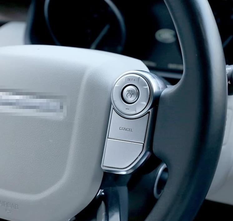 RANGE ROVER VOGUE DİREKSİYON TUŞ KAPLAMA SETİ GRİ - ISITMASIZ