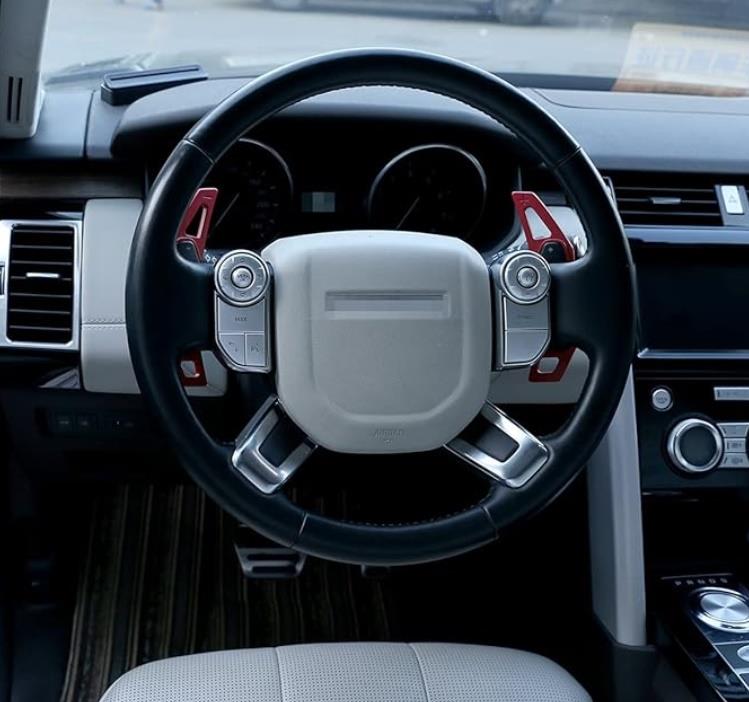 RANGE ROVER VOGUE DİREKSİYON TUŞ KAPLAMA SETİ GRİ - ISITMASIZ