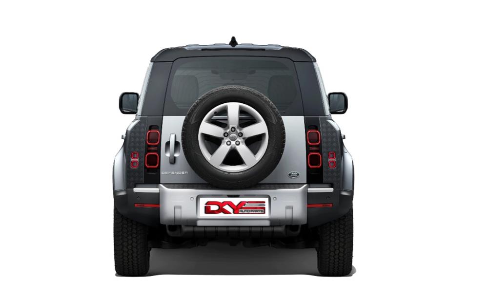 STOP LAMBASI-AYNA-ARKA TAMPON ÜST KORUMA SET METAL GÖRÜNÜMLÜ SERT PLASTİK - NEW DEFENDER