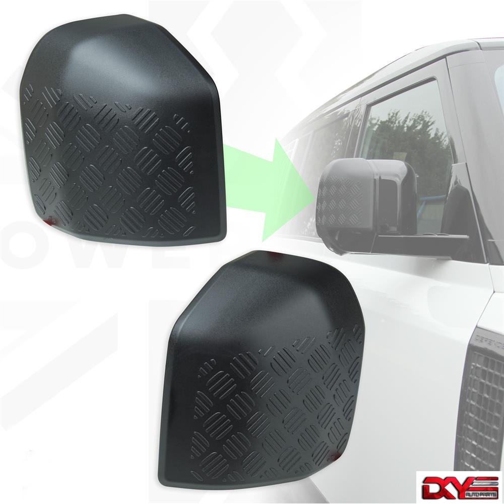 STOP LAMBASI-AYNA-ARKA TAMPON ÜST KORUMA SET METAL GÖRÜNÜMLÜ SERT PLASTİK - NEW DEFENDER